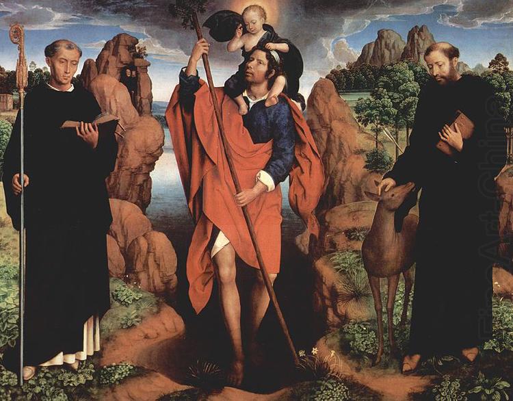 Hans Memling The triptych of Willem Moreel oil painting picture